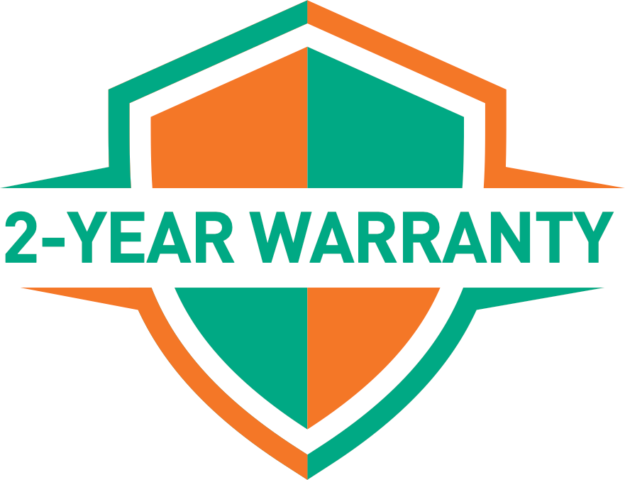 2-Year Parts and Labour Warranty icon